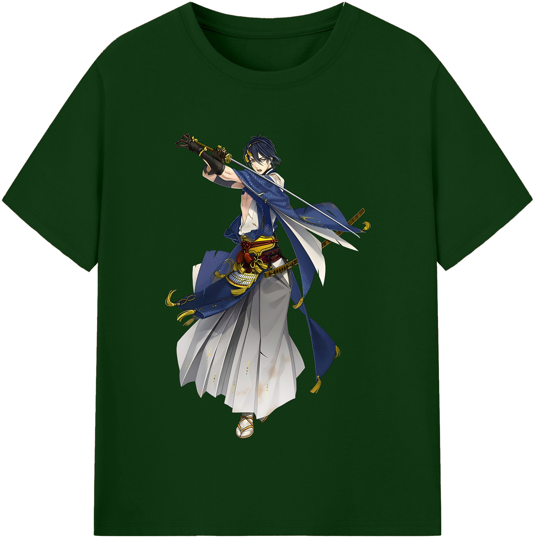 （画像用） 刀剣乱舞 Touken Ranbu 綿100％半袖Tシャツ（フロントプリント）